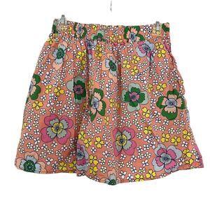 Stella McCartney Girls Orange Floral Skirt size 14